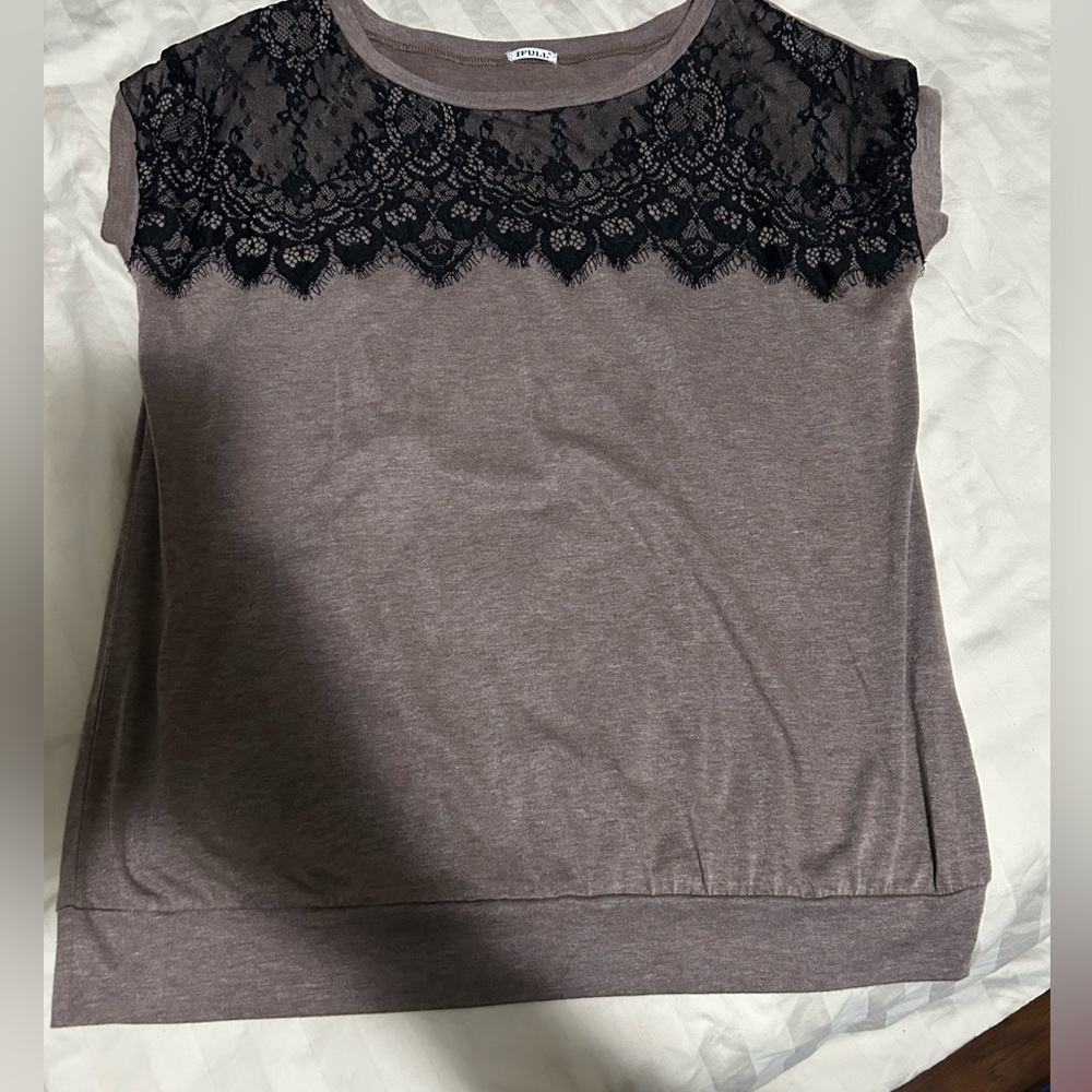 Women’s soft lace blouse